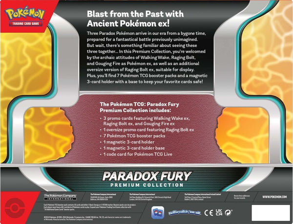 POKÉMON TCG Paradox Fury Premium Collection (Pre-Order Only)